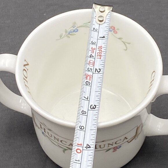 Royal Albert Bone China Cup Beatrix Potter Hunca Munca Mouse VTG ‘86 Christening - Picture 8 of 9